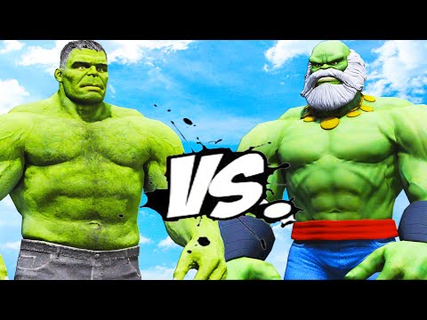 Видео: Халк против маэстро - эпическая битва