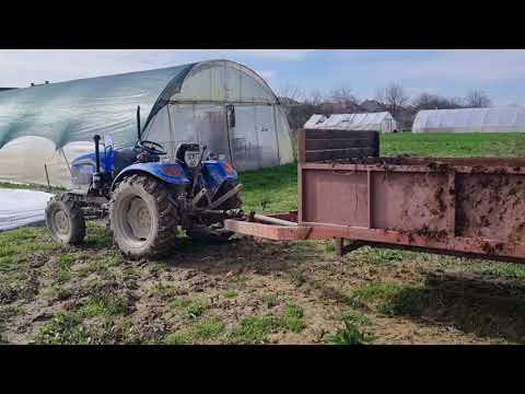 Видео: Гноєрозкидач в роботі