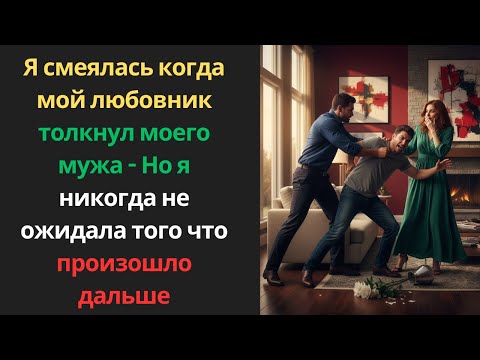 Видео: Я смеялась когда мой любовник толкнул моего мужа… Но я никогда не ожидала того что произошло дальше