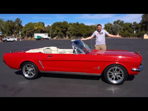 Видео: Вот почему оригинальный Ford Mustang 1965 года это культовый автомобиль