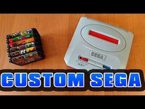 Видео: Моя коллекция кастомных картриджей Sega