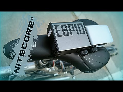 Видео: Nitecore EBP10 & EBP10mini: Вело/мото компрессоры