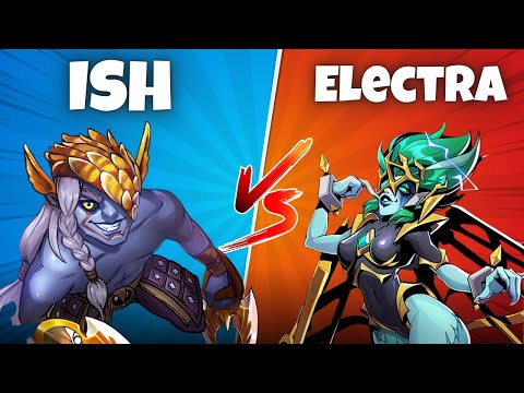 Видео: Электра против Измаила | Hero Wars: Dominion Era