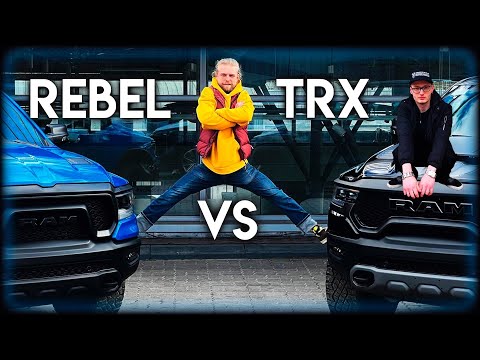 Видео: REBEL против TRX. Большое сравнение больших пикапов.