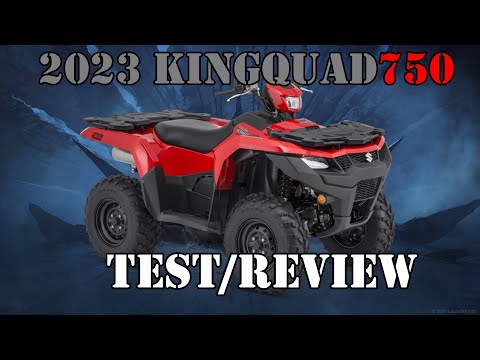 Видео: Обзор теста Suzuki King Quad 750 EPS 2023 года!