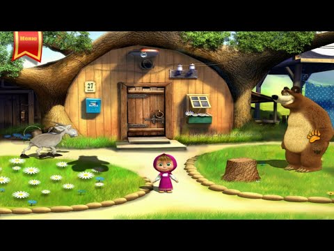 Видео: Маша и медведь Развивающие задания для малышей (PC) (2011) Полная Версия