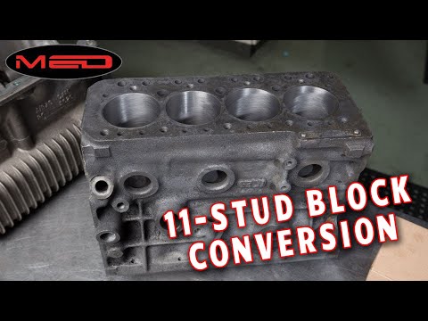 Видео: MED 11-шпильчатая головка, двигатель серии A
