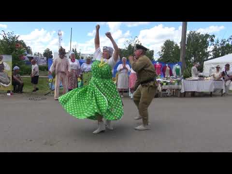Видео: "СВАДЬБА В МАЛИНОВКЕ" на фестивале "ЧУХЛОМСКАЯ ПУГОВКА"