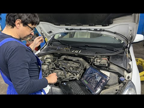 Видео: Ищем причину течи масла на Volvo S60 с мотором Ford 1,6t ecoboost.