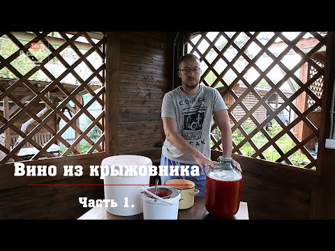 Видео: Вино из крыжовника! Очень вкусное домашнее вино!