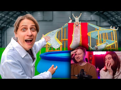 Видео: АКВАПАРК ИЗ СКОТЧА И КРЕМА ДЛЯ РУК | РЕАКЦИЯ на Мамикса