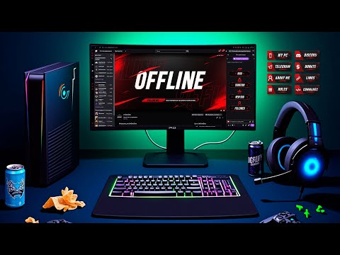 Видео: Как красиво оформить Twitch канал в 2025 | Аватарка, баннеры, кнопки, рамка, сцены, стингер переход.