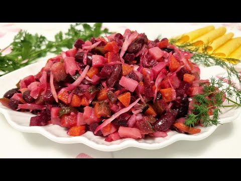 Видео: Идеальные пропорции овощей для салата ВИНЕГРЕТ.