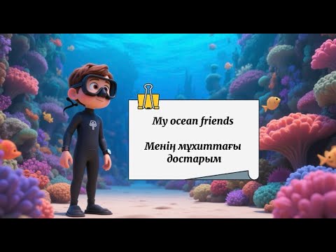 Видео: Менің мұхиттағы достарым -My Ocean Friends
