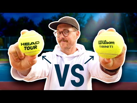 Видео: Следует ли использовать теннисные мячи под давлением или без давления?