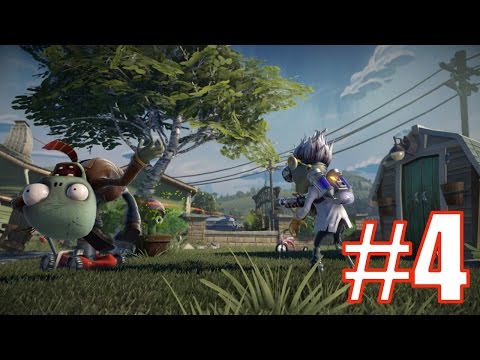 Видео: Прохождение Plants vs Zombies Garden Warfare - CRRRRRAAAZY GARDEN OPS