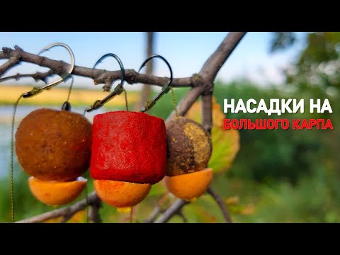 Видео: ТОП НАСАДКИ НА БОЛЬШОГО КАРПА! Как поймать большого карпа