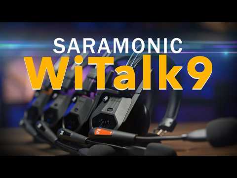Видео: Обзор Saramonic WiTalk9: инновационная интерком-система с уникальными возможностями