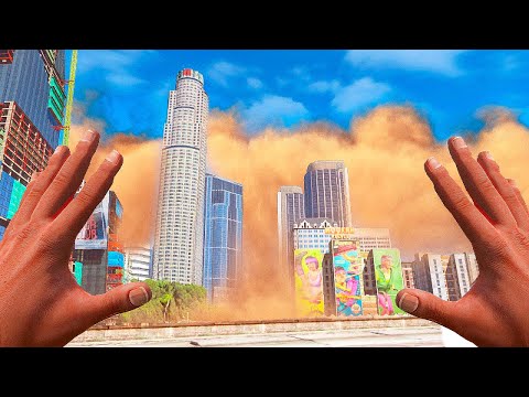 Видео: ПЕСЧАНАЯ БУРЯ НАШЕСТВОВАЛА В GTA 5!