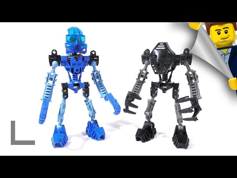 Видео: Обзор наборов Lego Bionicle #8533/8532 Гали/Онуа (Gali/Onua) [Тоа Мата: Часть 2]
