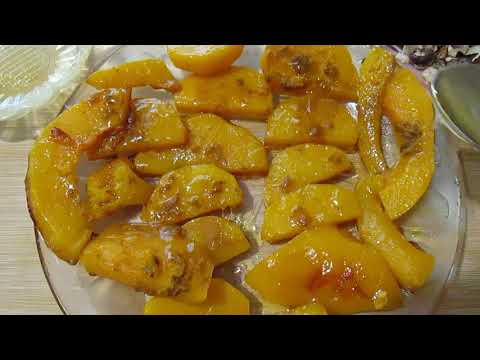 Видео: ТЫКВА ЗАПЕЧЁННАЯ В ДУХОВКЕ с мёдом! Полезно и вкусно!