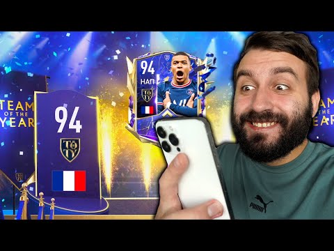 Видео: ПОЙМАЛ TOTY 94+ и 4  НАПА в ФИФА МОБАЙЛ!