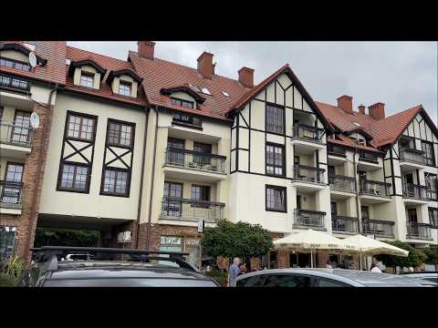 Видео: 🇵🇱 На море в Польше. Устка. Променада. Улицы. Das Meer in Polen. Ustka. Die Promenade. Die Straßen.