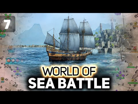 Видео: Торговые маршруты 🏴‍☠️ World of Sea Battle [PC 2023] #7