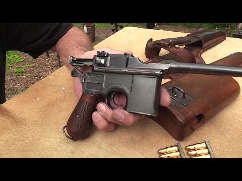 Видео: Исторический пистолет Mauser C96