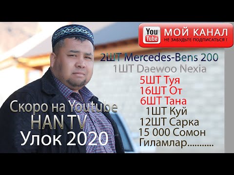 Видео: Улок № 1 Сирож полвон Daewoo Nexia Автомашинасин ютиб олди. Мансур Хожи бурган катта улок туй.