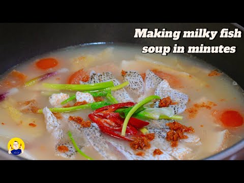 Видео: Каждый может легко приготовить молочный рыбный суп дома.