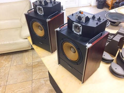 Видео: Восстановление боковых панелей колонок Technics / Side panel restoration of Technics speakers