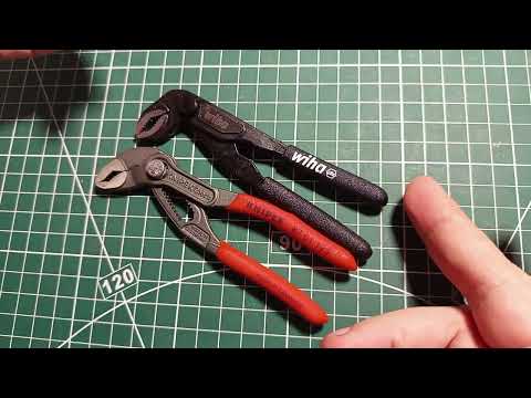 Видео: Переставные клещи Wiha 46672 EDC 125мм