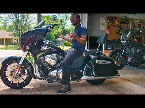 Видео: Наконец-то… Делаем Indian Chieftain ещё более достойным для катания. Нужно было сделать это раньше.