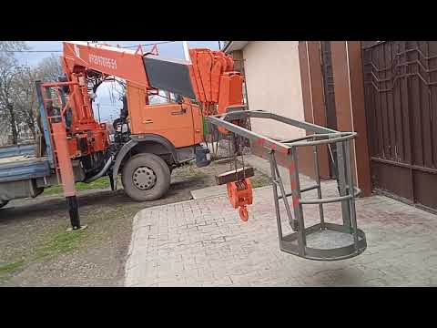 Видео: самодельная люлька на манипулятор