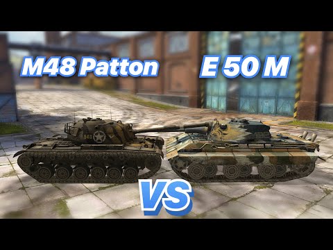 Видео: НА ЗАБИВ#67 | Битва за звание ЛУЧШЕГО СТ | ИМБЫ после АПА | M48 Patton против E 50 M | WoT Blitz