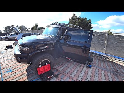 Видео: TOYOTA для охотников не заводится; Оживляли вдвоем...