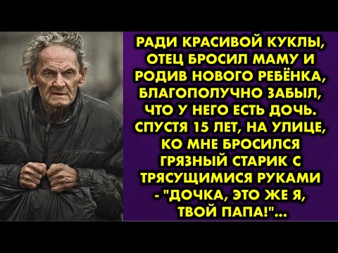 Видео: Ради красивой куклы отец бросил маму и родив нового ребёнка, благополучно забыл что у него есть дочь