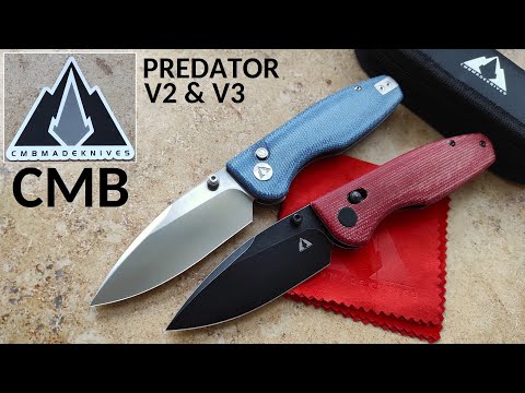 Видео: ✅ NEW CMB Predator V2 & V3 Button vs Crossbar Lock Карманный Хищник (+ анонс премиум варианта V4)
