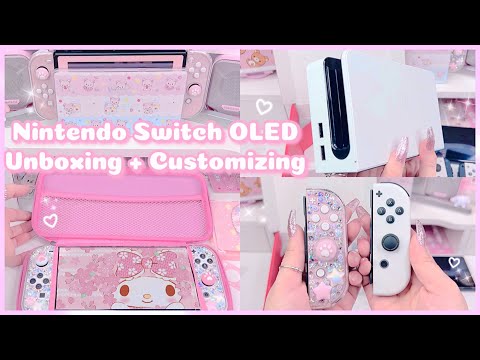 Видео: Распаковка нового Nintendo Switch OLED + милые аксессуары