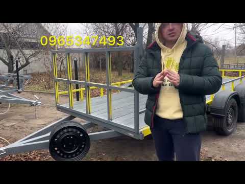 Видео: Платформа для перевезення будь яких вантажів 0965347493