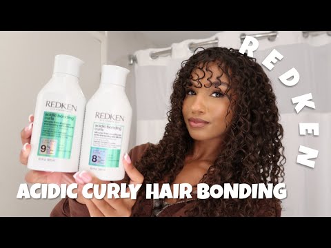 Видео: ЧЕСТНЫЙ ОБЗОР | REDKEN ACIDIC CURLY BONDING SET | 3A/B CURLS