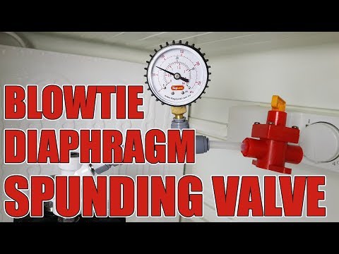 Видео: BLOWTIE - Мембранный клапан сброса давления - Регулируемый клапан сброса давления