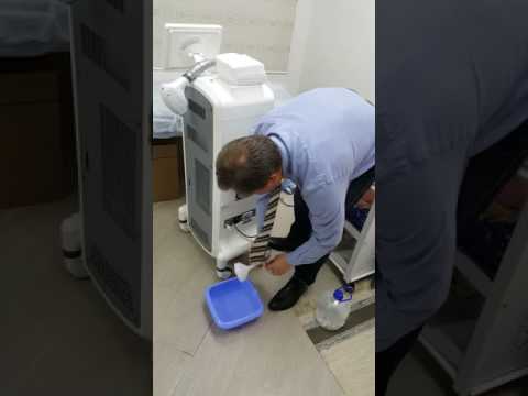 Видео: Замена воды в лазерном аппарате