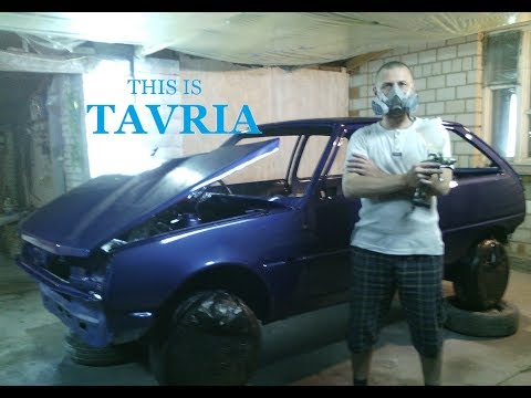Видео: Ремонт кузова Сварка  ЗАЗ 1102 "TAVRIA" ч.1