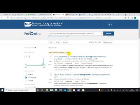 Видео: Видеоурок как использовать базу данных PubMed