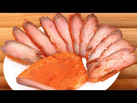 Видео: Рецепт Вяленого Филе Индейки. Простой и Удачный Рецепт Балыка.