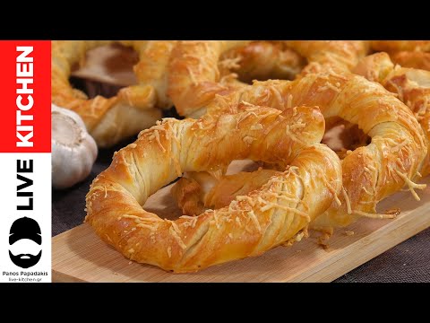 Видео: Я никогда не ел такие вкусные чесночные хлебцы (рогалики)! Каждый может приготовить дома по этому ре