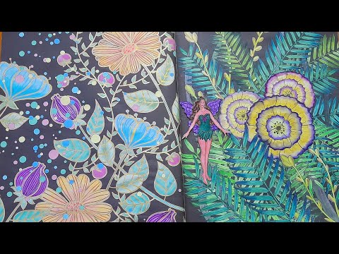 Видео: Законченные раскраски, бумажные куклы в раскраске