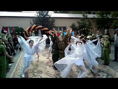 Видео: Танец к 9 мая " Птицы белые".